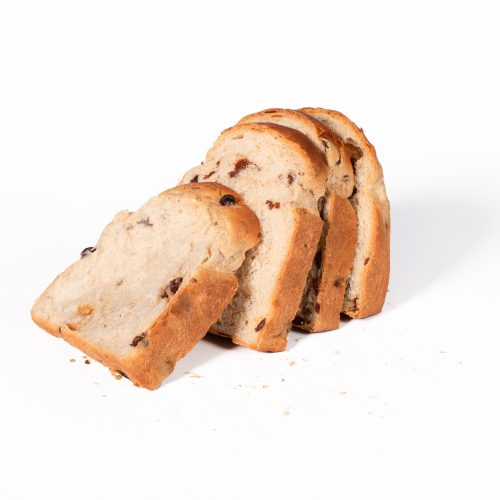 bread secret brown sugar raisin loaf half cut 4 pieces