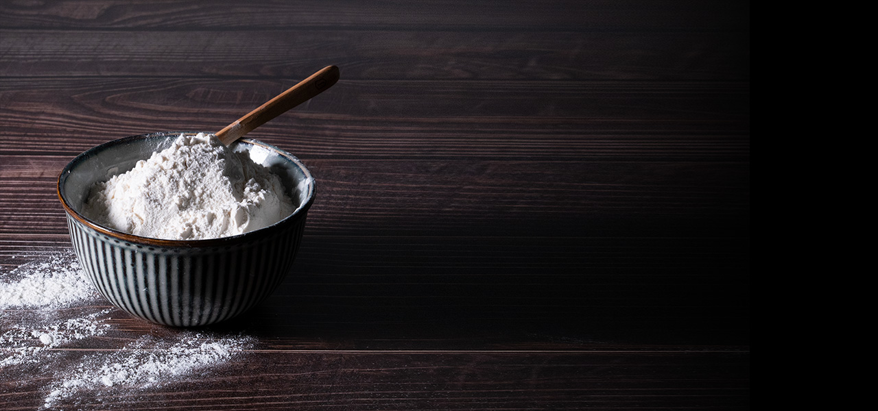 carefully selected premium japanese flour for richer wheat aroma