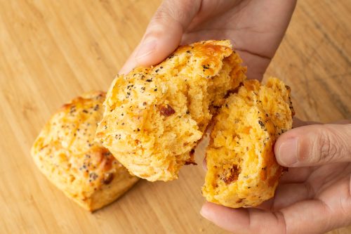 bread secret split a chorizo scone