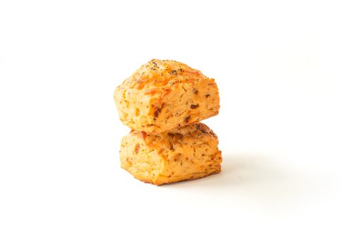 bread secret stacking up chorizo scones