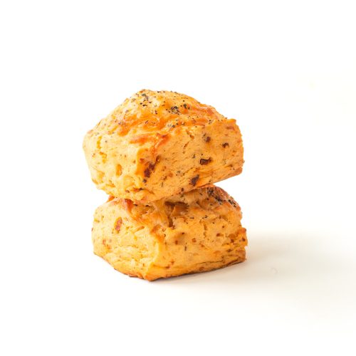 bread secret stacking up chorizo scones