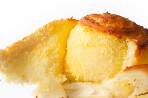 bread secret coconut roll with lots of coconut shreds