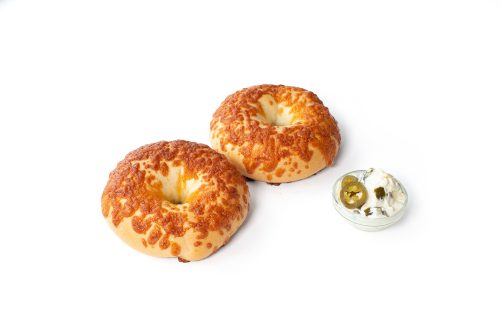 bread secret cream cheese jalapeno bagel