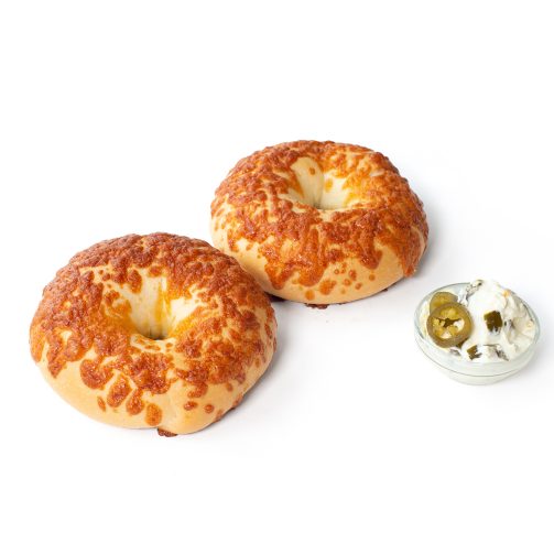 bread secret cream cheese jalapeno bagel