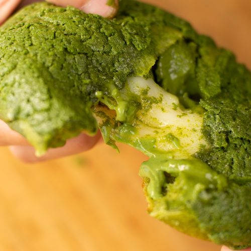 bread secret tearing a koyamaen matcha mochi bread